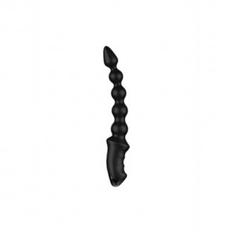 BENDABLE ANAL VIBRATOR - PROBE EDITION - BLACK