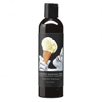 VANILLA EDIBLE MASSAGE OIL - 8 FL OZ / 237 ML