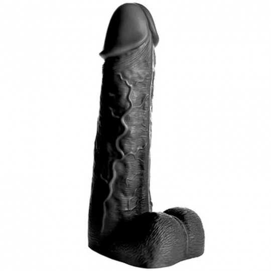 MOBY SUPER DILDO - 2 FT / 60 CM - BLACK