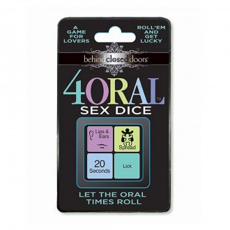 4 ORAL SEX DICE