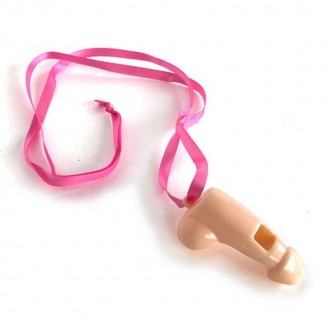 SUPER FUN PENIS - PARTY WHISTLES - 6 PACK