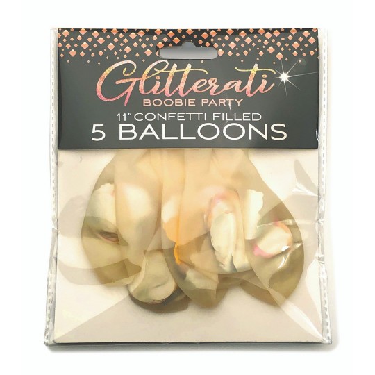 GLITTERATI - BOOBIE CONFETTI BALLOONS