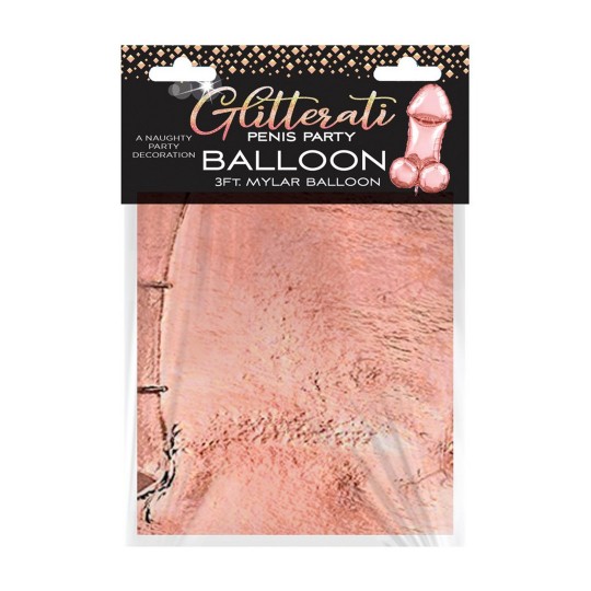 GLITTERATI - 3FT ROSE GOLD MYLAR BALLOON