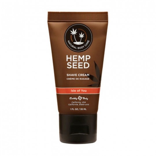 ISLE OF YOU - HEMP SEED SHAVE CREAM - 1 FL OZ / 30 ML