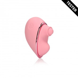 TAPPING HEART VIBRATOR - PINK ARABESQUE - TESTER