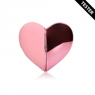 TAPPING HEART VIBRATOR - PINK ARABESQUE - TESTER