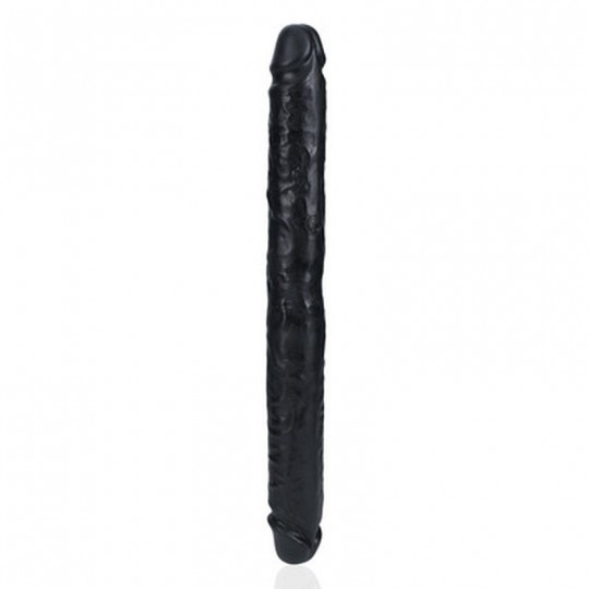 SLIM DOUBLE ENDED DONG 14 / 35,6 CM - BLACK