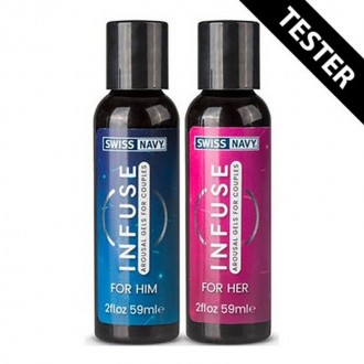 INFUSE 2 IN 1 AROUSAL GEL FOR COUPLES - 2 FL OZ / 59 ML - TESTER