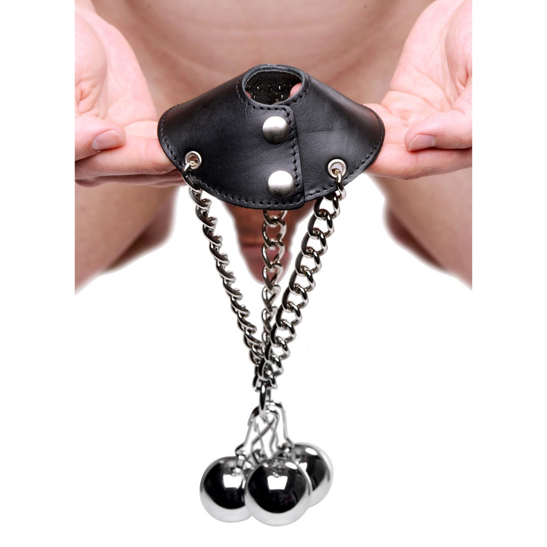 PARACHUTE BALL STRETCHER WITH SPIKES