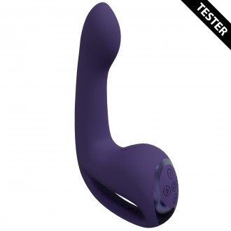 RIKO - TRIPLE THUMPER WITH FINGER MOTION AND PULSE WAVE STIMULATOR - PURPLE - TESTER