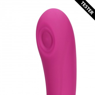 GEN - TRIPLE G-SPOT VIBRATOR WITH PULSE WAVE AND VIBRATING BRISTLES - PINK - TESTER