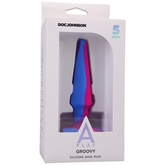 PLUG ANAL SILICONA - GROOVY - 5\&#039;\&#039; / 12 CM DOC JOHNSON