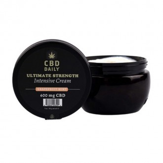 CBD DAILY ULTIMATE STRENGTH INTENSIVE CREAM - GRAPEFRUIT MINT - 5 OZ / 142 G