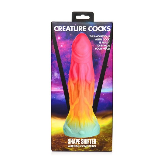 SHAPE SHIFTER - ALIEN SILICONE DILDO