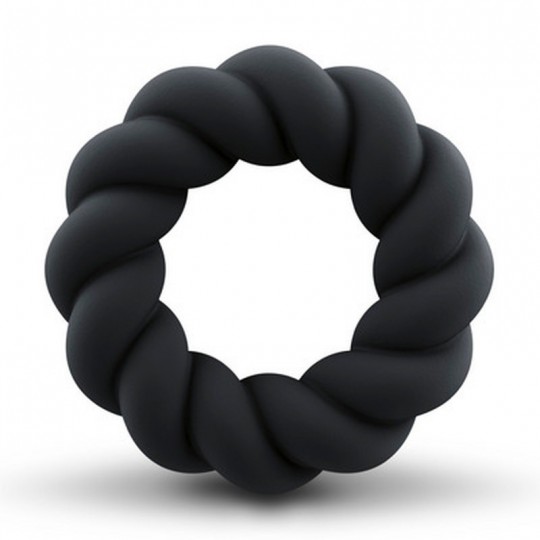 TWIST - NON-VIBRATING COCKRING - BLACK