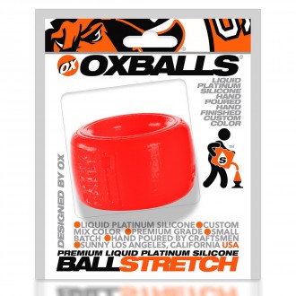 OXBALLS BALLS-T - COMPACT AND STACKABLE BALLSTRETCHER - RED