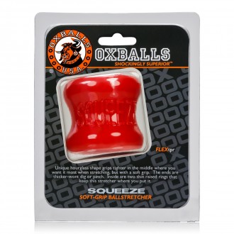 ANEL SQUEEZE - HOURGLASS BALLSTRETCHER - VERMELHO OXBALLS