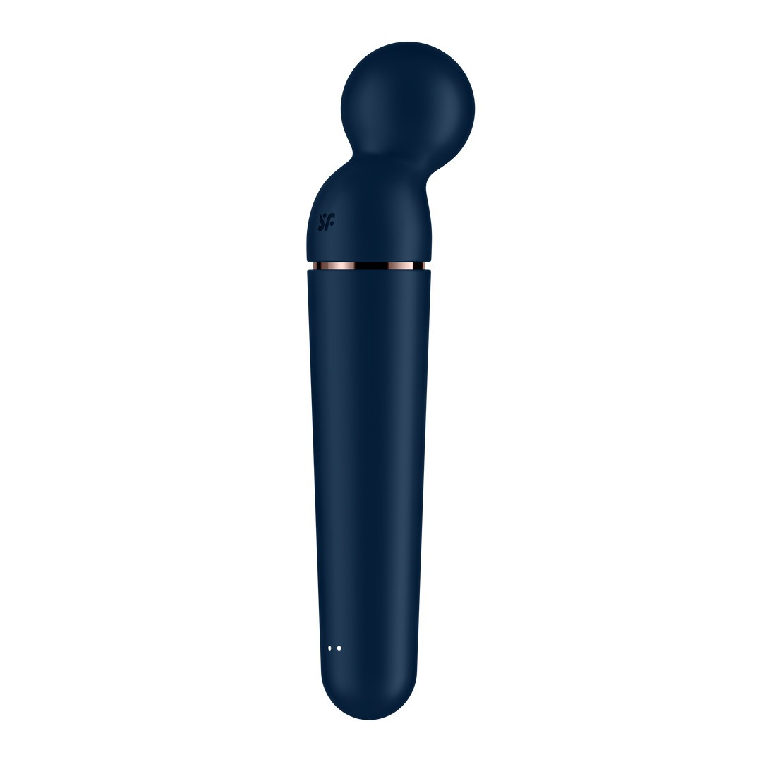 PLANET WAND-ER - WAND VIBRATOR - BLUE/ROSE GOLD