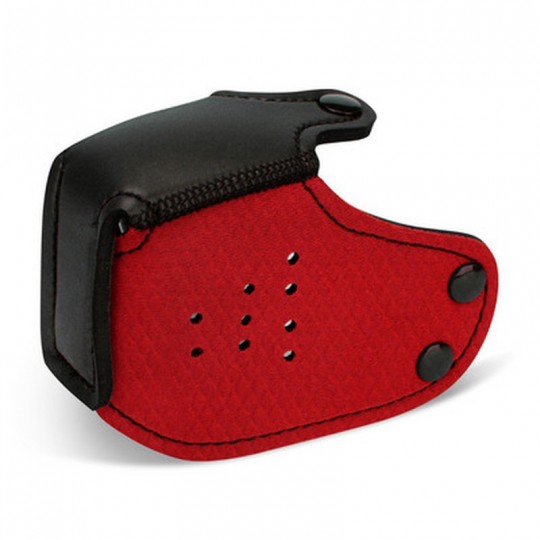 PUPPY MUZZLE - RED