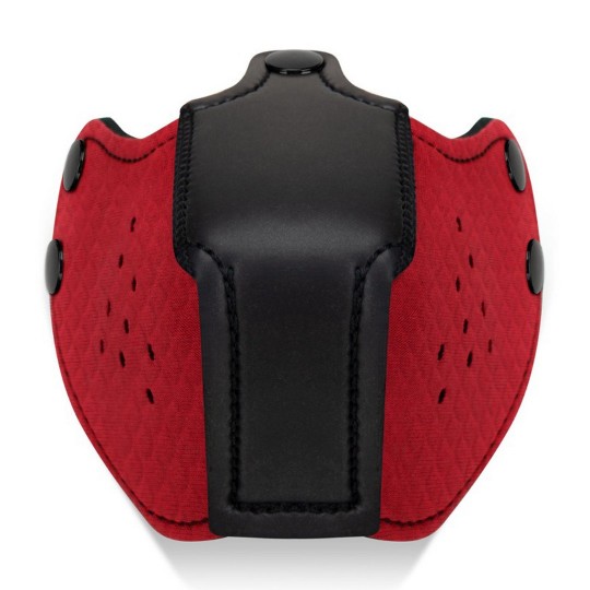 PUPPY MUZZLE - RED