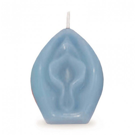 EDEN’S CANDLE - VANILLA SCENTED VAGINA - BLUE