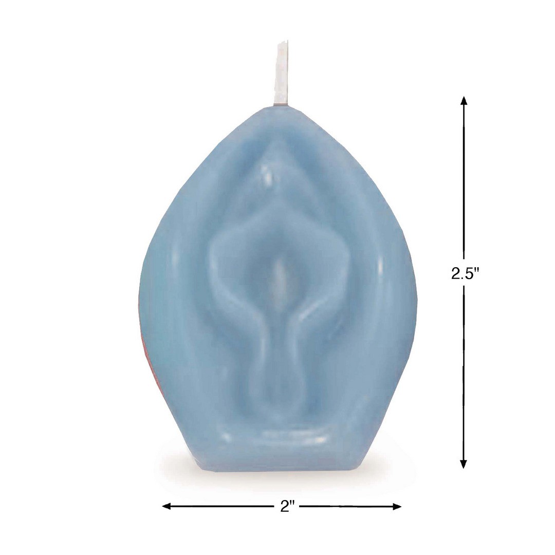 EDEN’S CANDLE - VANILLA SCENTED VAGINA - BLUE