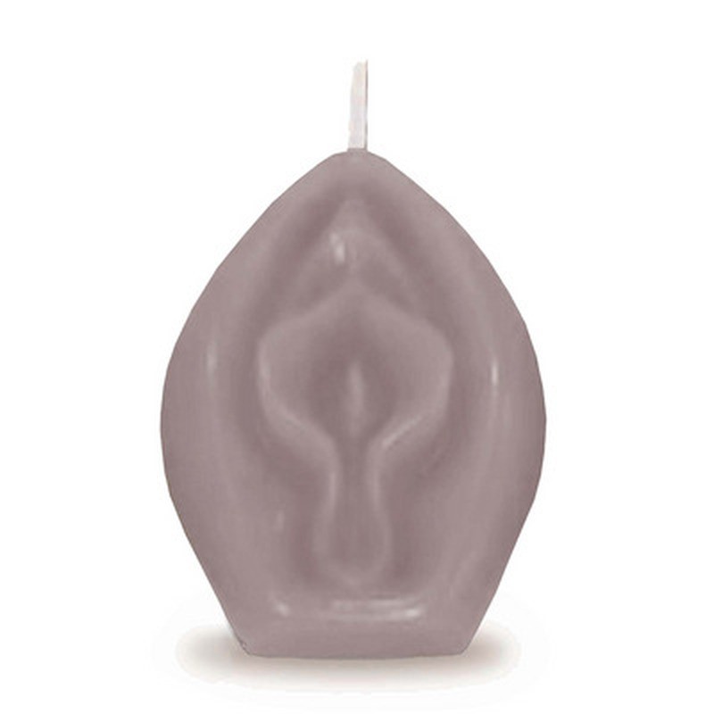 EDEN’S CANDLE - VANILLA SCENTED VAGINA - TAUPE