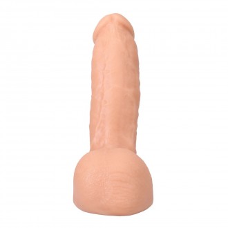 GIRTHMASTERR - REALISTIC ULTRASKYN DILDO - 8.5 / 23 CM - VANILLA