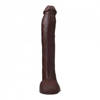 HOLLYWOOD CASH - REALISTIC ULTRASKYN DILDO - 11 / 29 CM - CHOCOLATE