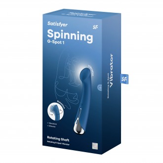 VIBRATEUR SPINNING G-SPOT 1 BLEU SATISFYER