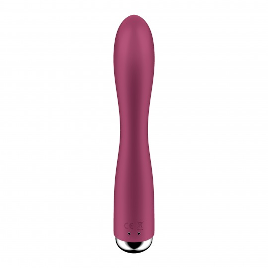 VIBRADOR SPINNING RABBIT 1 ROJO SATISFYER