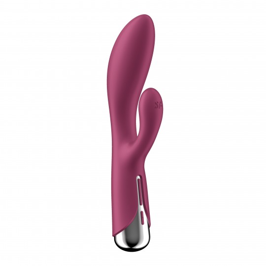 SATISFYER SPINNING RABBIT 1 VIBRATOR RED