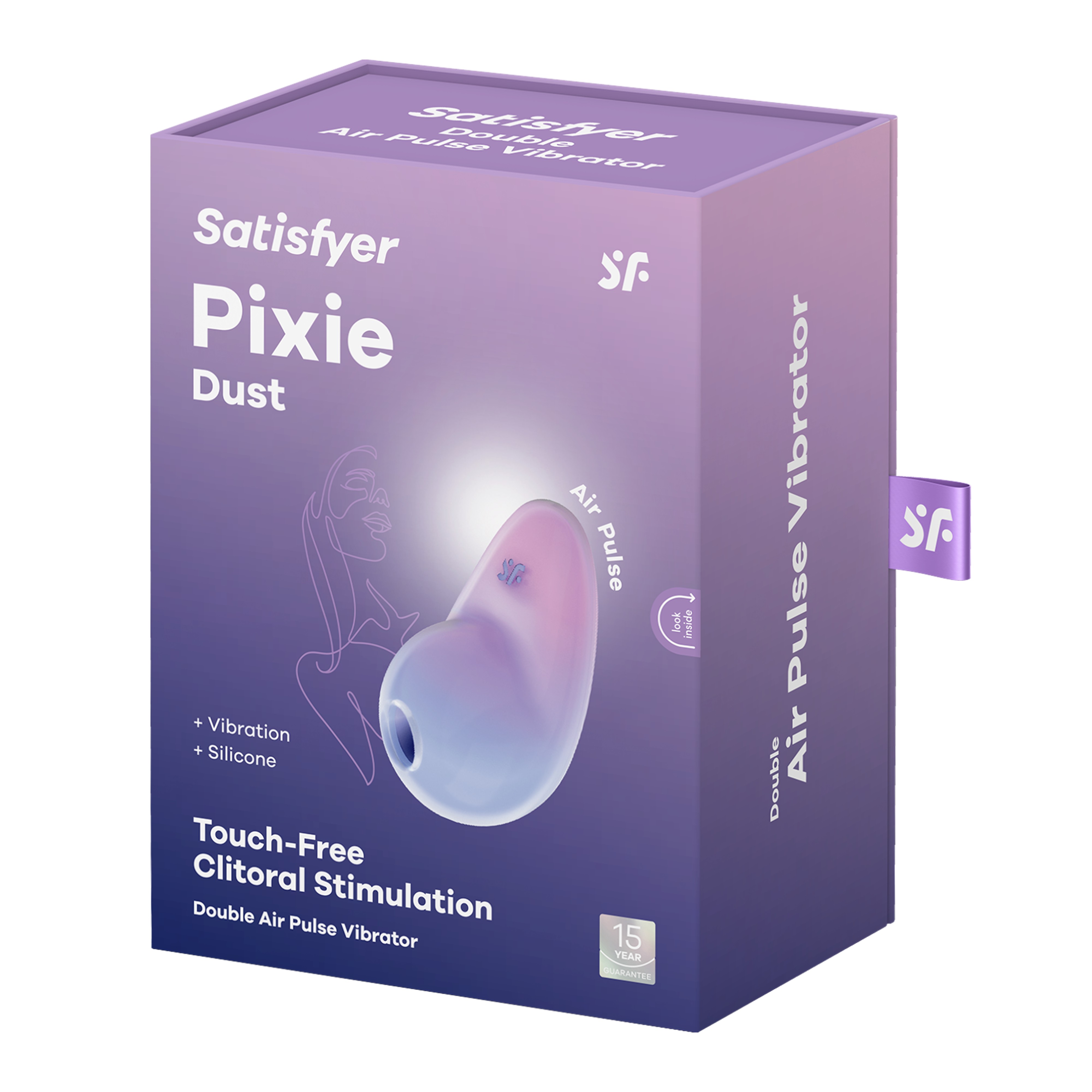 ESTIMULADOR PIXIE DUST MORADO/ROSA SATISFYER