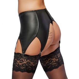 LEATHER SUSPENDER BELT