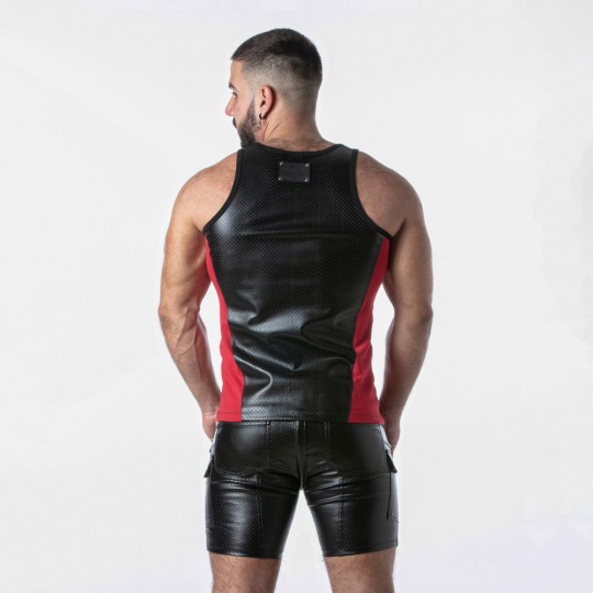 TOP RUB IT TANKTOP LOCKER GEAR ROSSO