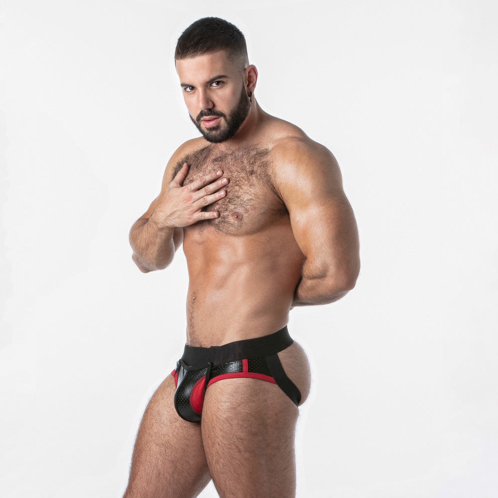 SLIP JOCK OPEN ACCESS LOCKER GEAR ROUGE