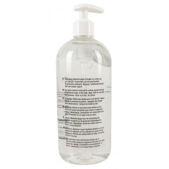 LUBRICANTE DE BASE ACUOSA JUST GLIDE PARA JUGUETES 500ML