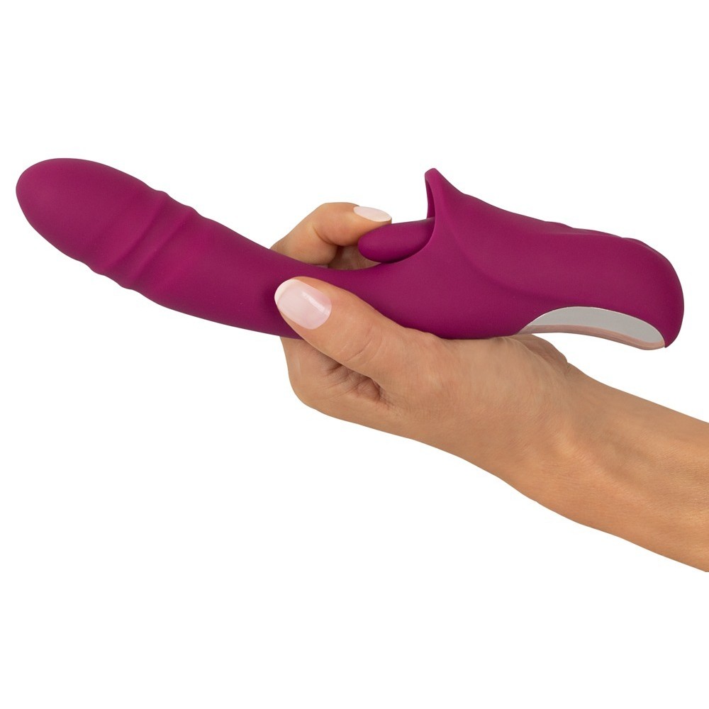 LICKING &amp; THRUSTING VIBRATOR