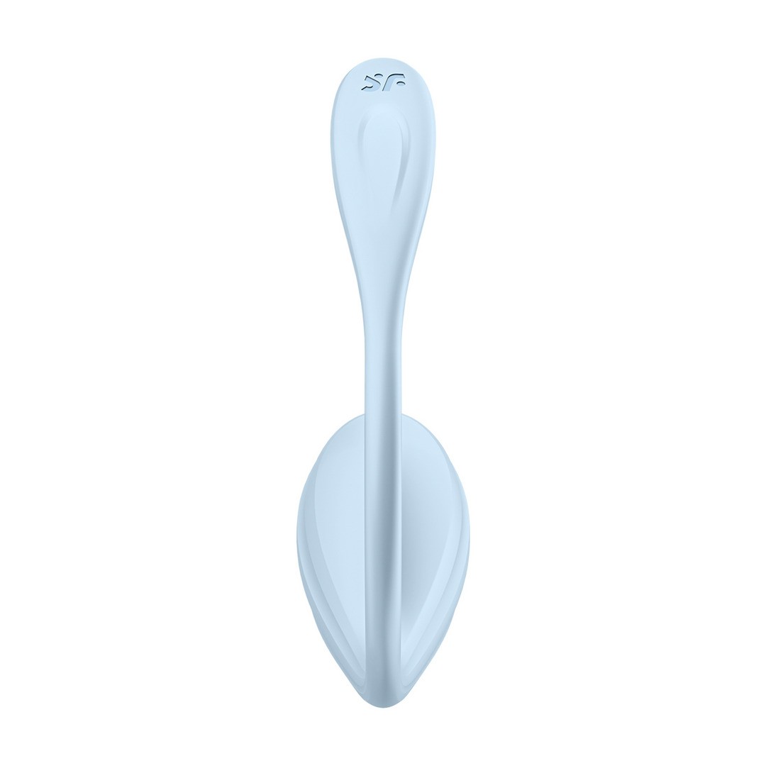 SMOOTH PETAL CONNECT APP - WEARABLE COUPLE VIBRATOR - LIGHT BLUE