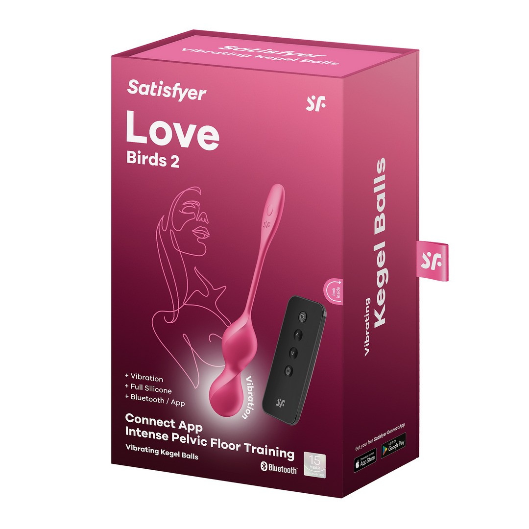 LOVE BIRDS 2 - KEGEL EXERCISES AND G-SPOT STIMULATION - PINK