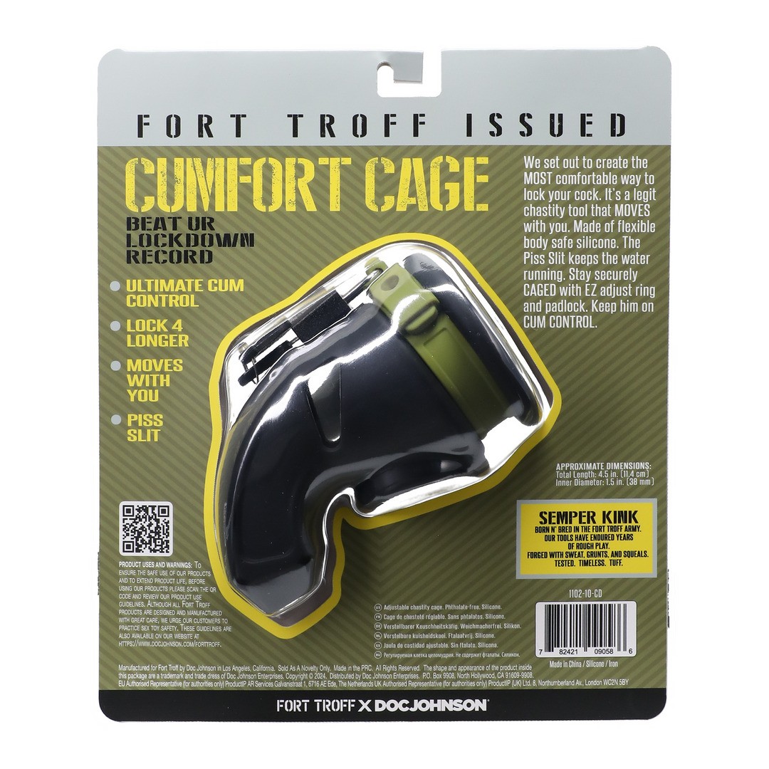 CUMFORT CAGE - BLACK