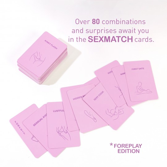 JEU SEXMATCH FOREPLAY EDITION - ES/EN/DE/FR/NL/PT/IT/PL - SECRET PLAY