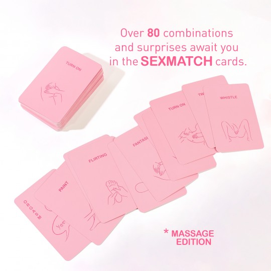 GIOCO SEXMATCH MASSAGE EDITION - EN/EN/DE/DE/FR/NL/PT/IT/PL - SECRET PLAY