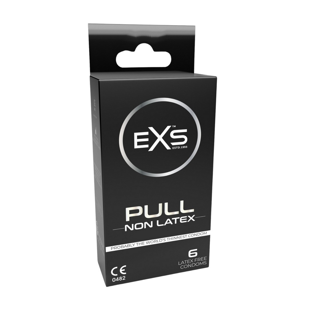 EXS PULL - NON-LATEX CONDOMS - 6 PIECES