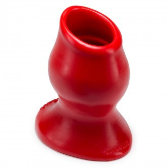 PIGHOLE - HOLLOW BUTT PLUG - XXLARGE - RED