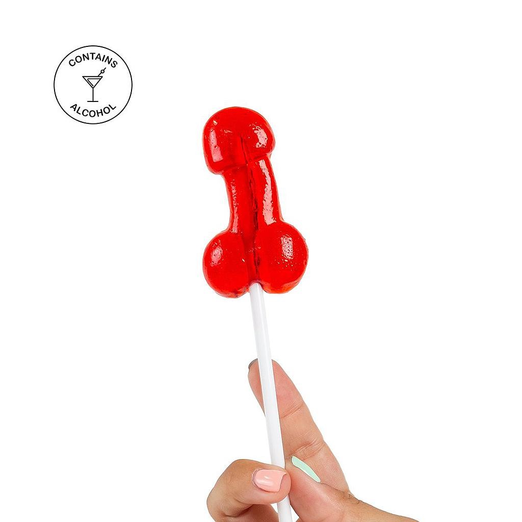 SECRET PLAY DAIQUIRI FLAVOURED PENIS LOLLIPOP WITH ALCOHOL