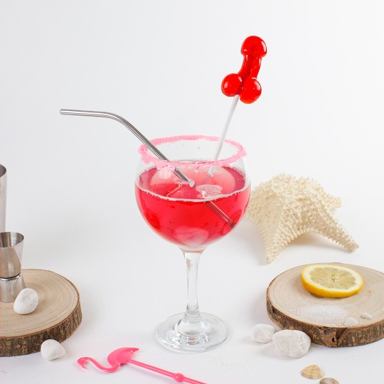 SECRET PLAY DAIQUIRI FLAVOURED PENIS LOLLIPOP WITH ALCOHOL