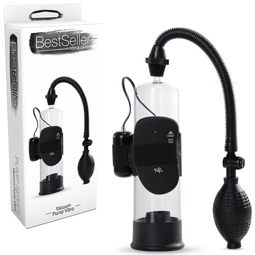 BOMBA PARA EL PENE BESTSELLER VACUUM PUMP NEGRA