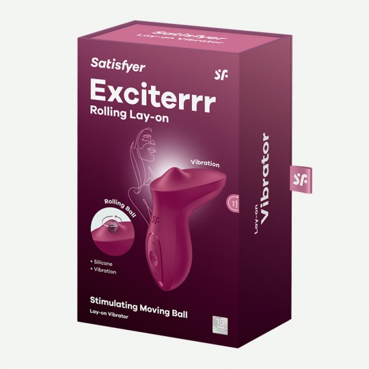 SATISFYER EXCITERRR STIMULATOR BERRY