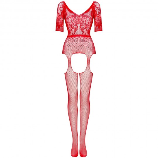 BEAUTY NIGHT FASHION COURTNEY BODYSTOCKING RED